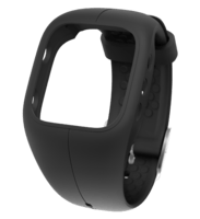 Змінний силіконовий браслет для Polar A300 BLACK