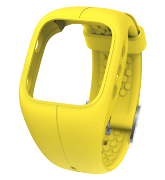 Змінний силіконовий браслет для Polar A300 YELLOW — фото 1