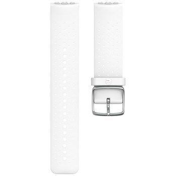 Ремінець силіконовий для годинника Polar 22 мм White S