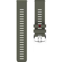 Ремінець силіконовий для годинника Polar 22 мм Green M/L