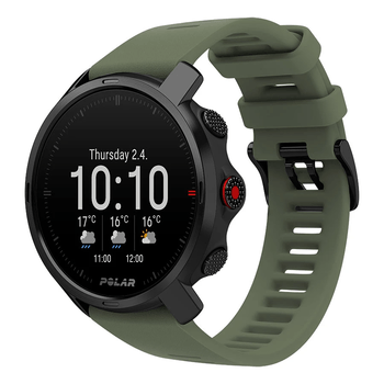 Пульсометр Polar Grit X Green & Black M/L Limited Edition — фото 2