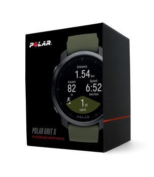 Пульсометр Polar Grit X Green & Black M/L Limited Edition — фото 7