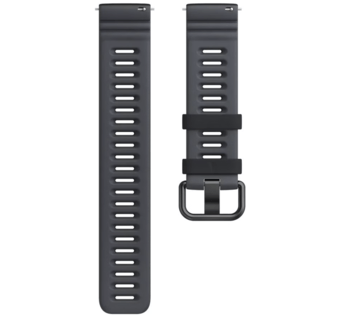 Ремінець силіконовий для годинника Polar 22 мм Night Black M/L — фото 2